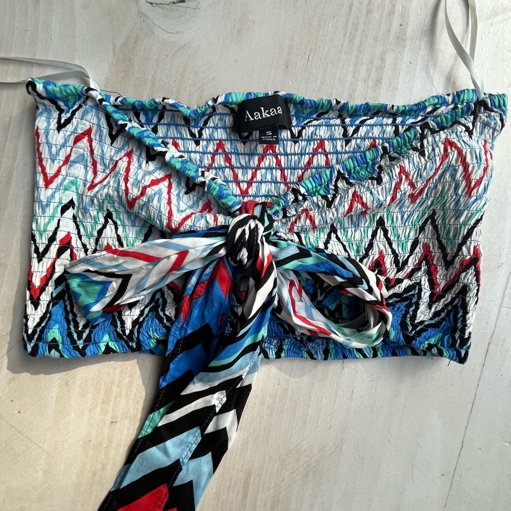 NWOT Boho Chic Maxi Skirt / Bandeau Top S - Picture 2 of 8